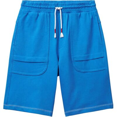 Benetton Bermuda Shorts - Cotton Relaxed Fit Benetton Bermuda Shorts - Cotton Relaxed Fit