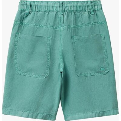 Benetton Linneblandade Bermudar - Barn Benetton Linneblandade Bermudar - Barn