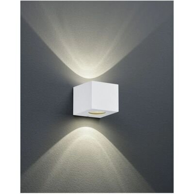 IPERBRIKO - Aplique Exterior Cordoba - IP44 Blanco Dimmable IPERBRIKO - Aplique Exterior Cordoba - IP44 Blanco Dimmable
