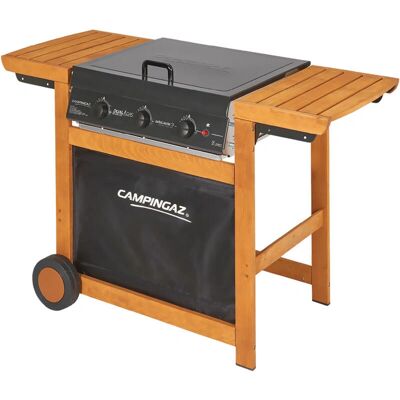 IPERBRIKO - Adelaide 3 Woody Dg Kw 14 - 60x46 cm - Barbacoa a gas IPERBRIKO - Adelaide 3 Woody Dg Kw 14 - 60x46 cm - Barbacoa a gas