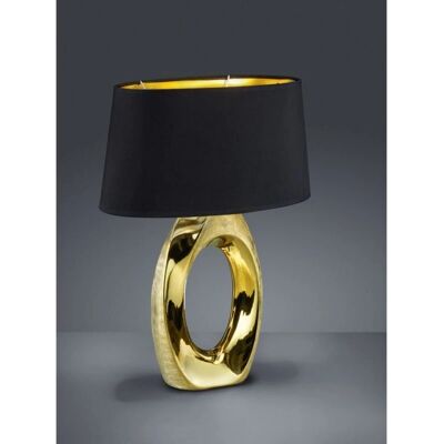 IPERBRIKO - Taba - Ceramica dorata - 52 cm - Lampada da tavolo IPERBRIKO - Taba - Ceramica dorata - 52 cm - Lampada da tavolo
