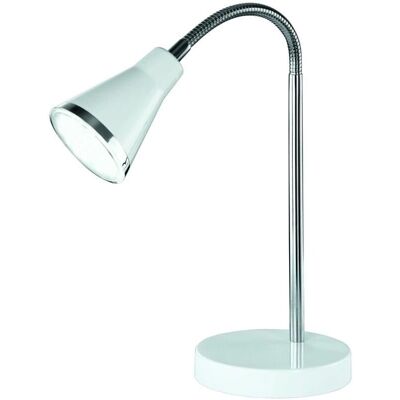 Iperbriko - Lámpara de Escritorio LED 3,8W Blanco Arras Trio Iluminación Iperbriko - Lámpara de Escritorio LED 3,8W Blanco Arras Trio Iluminación