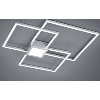 IPERBRIKO - Hydra Plafón 3 Led Cuadrados 38w Níquel L65 cm Regulable - Lámpara de Techo IPERBRIKO - Hydra Plafón 3 Led Cuadrados 38w Níquel L65 cm Regulable - Lámpara de Techo