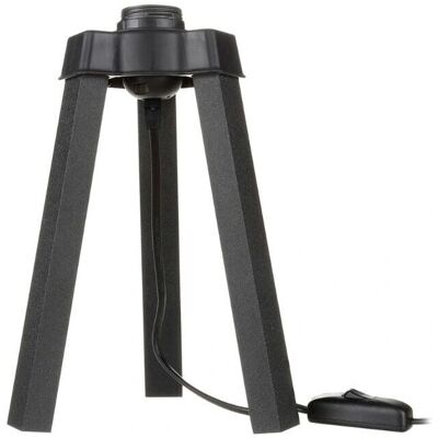 IPERBRIKO Lámpara de mesa negra - 15,5x22,5cm - Lámpara de mesa IPERBRIKO Lámpara de mesa negra - 15,5x22,5cm - Lámpara de mesa