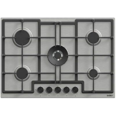 IPERBRIKO - Mercurio 75 inox - 5 quemadores - Gas hob IPERBRIKO - Mercurio 75 inox - 5 quemadores - Gas hob