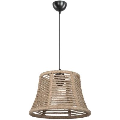 IPERBRIKO - Besta ASZ1745 - 60x31 cm - Yute - Lámpara de techo IPERBRIKO - Besta ASZ1745 - 60x31 cm - Yute - Lámpara de techo