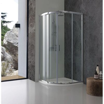 Iperbriko - Ducha semicircular 80x80 - Shower enclosure Iperbriko - Ducha semicircular 80x80 - Shower enclosure