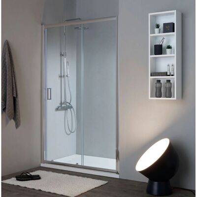 IPERBRIKO - Génova 130 - Vidrio claro - Shower door IPERBRIKO - Génova 130 - Vidrio claro - Shower door