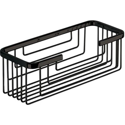 Porta jabón rectangular negro de ducha IPERBRIKO Porta jabón rectangular negro de ducha IPERBRIKO
