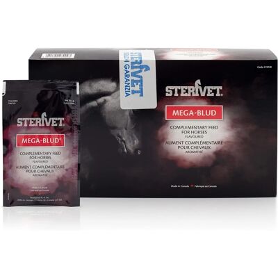 Sterivet Mega Blud Integratore per Cavalli - 30 Bustine Sterivet Mega Blud Integratore per Cavalli - 30 Bustine