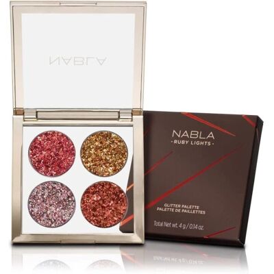 Nabla Ruby Lights Glitter Palette - Øyeskygge - Flerfarget Nabla Ruby Lights Glitter Palette - Øyeskygge - Flerfarget