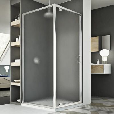 Mampara de ducha Idralite Sintesi Duo 1 - Rectangular 75x90 cm Mampara de ducha Idralite Sintesi Duo 1 - Rectangular 75x90 cm