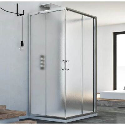 Idralite Junior Trio 70x75x70cm Mampara de ducha Idralite Junior Trio 70x75x70cm Mampara de ducha