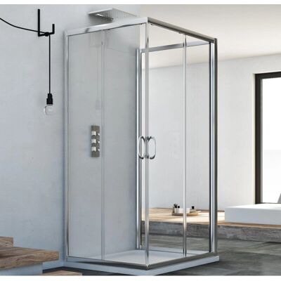 IDRALITE Junior Trio 75x70x75 cm Duschkabine IDRALITE Junior Trio 75x70x75 cm Duschkabine