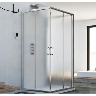 Idralite Junior Trio 75x80x75 cm Mampara de ducha Idralite Junior Trio 75x80x75 cm Mampara de ducha