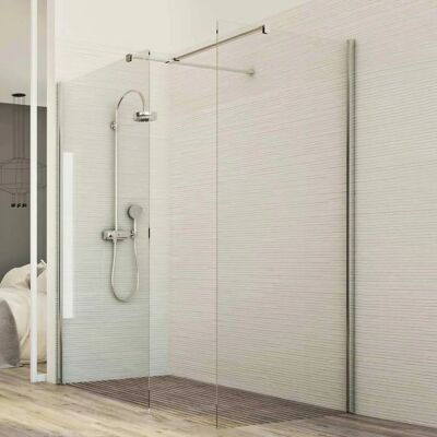 Idralite Walk in Corner - Duschabtrennung aus Glas - 90x120 cm Idralite Walk in Corner - Duschabtrennung aus Glas - 90x120 cm