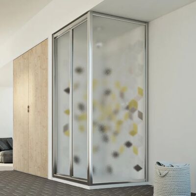 IDRALITE Urban Duo P 90x90 Box doccia pieghevole IDRALITE Urban Duo P 90x90 Box doccia pieghevole