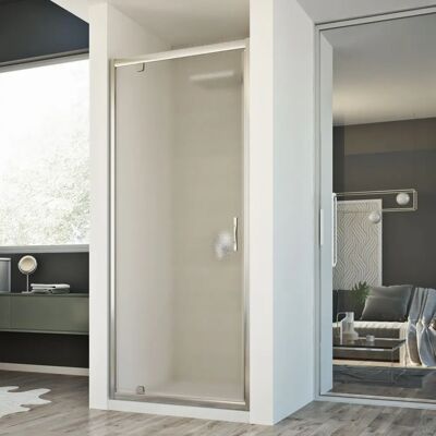 IDRALITE Porte de douche Chrome 75cm Réversible - Porte de douche - Publicité IDRALITE Porte de douche Chrome 75cm Réversible - Porte de douche - Publicité