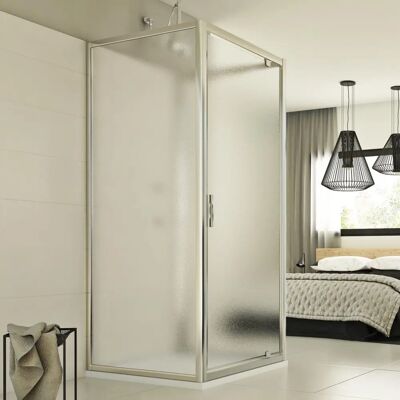 Idralite Cristal Trio 1 Hoja 80x75x80 - Mampara de ducha Idralite Cristal Trio 1 Hoja 80x75x80 - Mampara de ducha