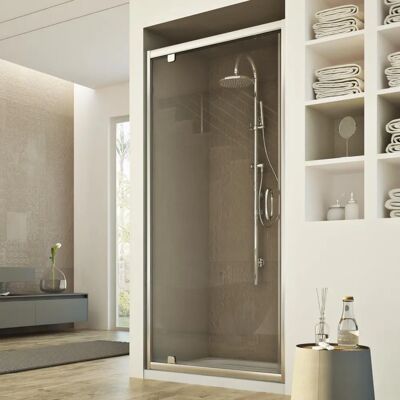 Idralite - Porte de douche 75cm - Certifié CE - Publicité Idralite - Porte de douche 75cm - Certifié CE - Publicité