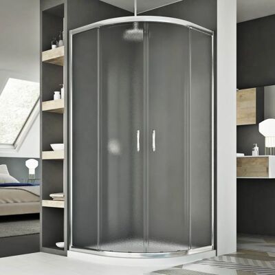 Idralite Junior Box doccia semicircolare - 70x90cm Idralite Junior Box doccia semicircolare - 70x90cm