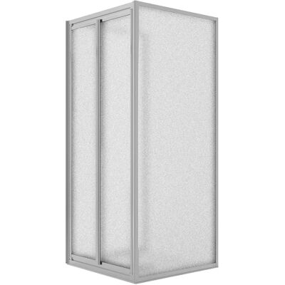 Idralite - Box doccia 3 lati 80x80x80cm H185 Vetro Idralite - Box doccia 3 lati 80x80x80cm H185 Vetro