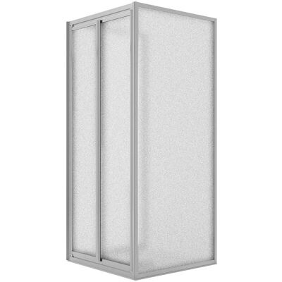 Idralite Clint Box Doccia - 3 Lati, 80x90x80cm - Vetro Sicuro Idralite Clint Box Doccia - 3 Lati, 80x90x80cm - Vetro Sicuro