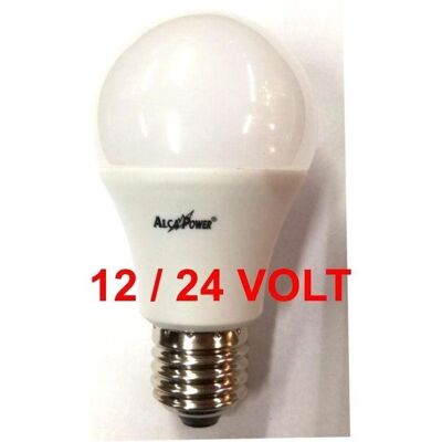 ALCAPOWER Lampada LED Goccia 12V-24V E27 10W Luce Calda 270° ALCAPOWER Lampada LED Goccia 12V-24V E27 10W Luce Calda 270°