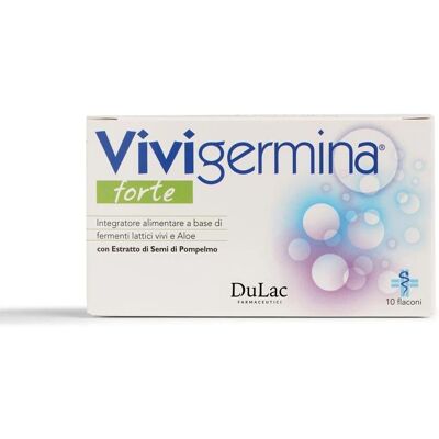 Dulac Farmaceutici 1982 Srl Vivigermina Forte Integratore Probiotico - 10 x 10ml Dulac Farmaceutici 1982 Srl Vivigermina Forte Integratore Probiotico - 10 x 10ml