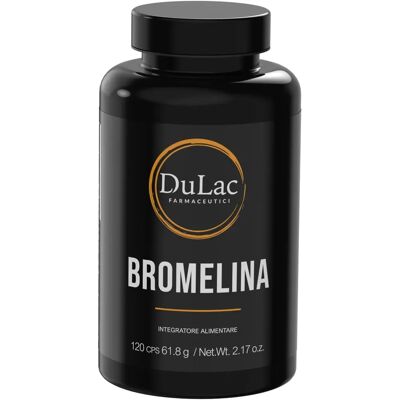Dulac Bromelina 120 Capsule - Integratore Alimentare Dulac Bromelina 120 Capsule - Integratore Alimentare