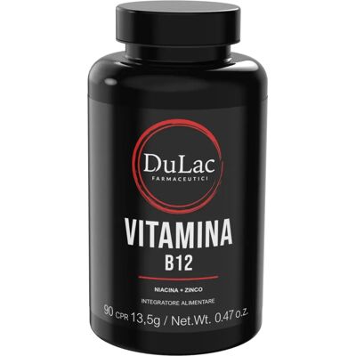 Dulac Farmaceutici Vitamina B12 Niacina Zinco - Integratore Alimentare Dulac Farmaceutici Vitamina B12 Niacina Zinco - Integratore Alimentare