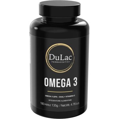 Dulac Omega 3 Perle - Supporto Cuore & Cervello - 180 Perle Dulac Omega 3 Perle - Supporto Cuore & Cervello - 180 Perle