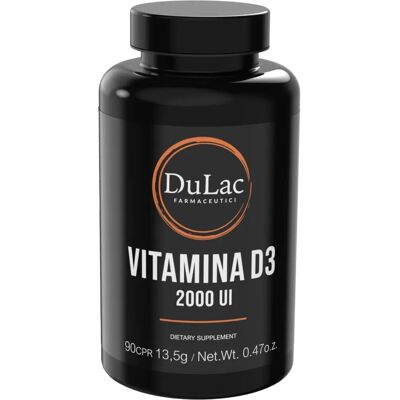 Dulac Farmaceutici 1982 Srl Dulàc Vitamina D3 2000 UI Compresse - Integratori di Vitamina Dulac Farmaceutici 1982 Srl Dulàc Vitamina D3 2000 UI Compresse - Integratori di Vitamina