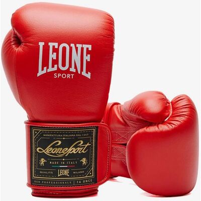 Leone 1947 Boxhandschuhe Orlando Classic 160z Rot - Boxhandschuhe Leone 1947 Boxhandschuhe Orlando Classic 160z Rot - Boxhandschuhe
