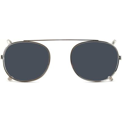 XLAB 8004 Moscot Argento/Fumo polarized 48mm Acetat - Clip-on sunglasses XLAB 8004 Moscot Argento/Fumo polarized 48mm Acetat - Clip-on sunglasses