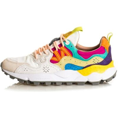 Flower Mountain Yamano 3 Trainer - Pink White - Casual Footwear Flower Mountain Yamano 3 Trainer - Pink White - Casual Footwear