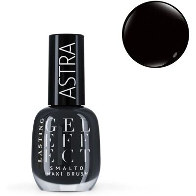 Astra Make-up Lasting Gel Effect - 24 Noir Foncé - Smalto per unghie Astra Make-up Lasting Gel Effect - 24 Noir Foncé - Smalto per unghie