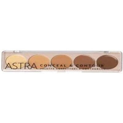Astra Make-up Palette Conceal & Contour - Palette di correttori, 6,5 g Astra Make-up Palette Conceal & Contour - Palette di correttori, 6,5 g