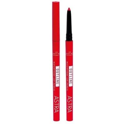 Astra Make Up - Matita Labbra Waterproof Rosso Must - Lip Pencil Astra Make Up - Matita Labbra Waterproof Rosso Must - Lip Pencil