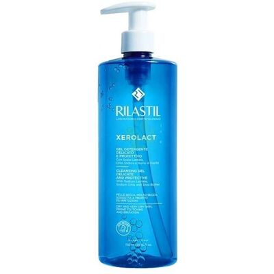 Rilastil Xerolact Gel - Gel Nettoyant Doux pour Peau Sèche - Publicité Rilastil Xerolact Gel - Gel Nettoyant Doux pour Peau Sèche - Publicité