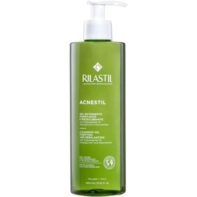 Rilastil Acnestil Limpiador Facial - Para Piel Grasa y Sensible - 400ml Rilastil Acnestil Limpiador Facial - Para Piel Grasa y Sensible - 400ml
