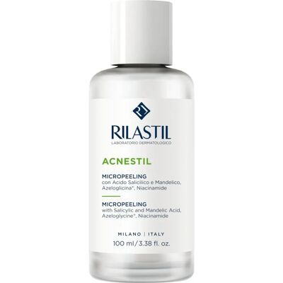 Lait exfoliant et hydratant Rilastil Acnestil - Peeling pour peau acnéique Lait exfoliant et hydratant Rilastil Acnestil - Peeling pour peau acnéique