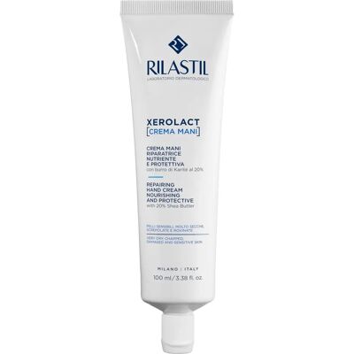 Crème pour les Mains Rilastil Xerolact - Complexe de Réparation, 100ml Crème pour les Mains Rilastil Xerolact - Complexe de Réparation, 100ml