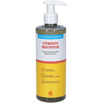 Vitamindermina Sensible Hautpflegeöl - Restaurativ, Juckreizlindernd - 500ml Vitamindermina Sensible Hautpflegeöl - Restaurativ, Juckreizlindernd - 500ml