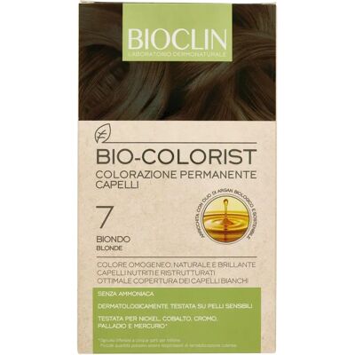 Ist.Ganassini SpA Bioclin Bio Colorist 7 Biondo Kit - Colorazione Permanente Ist.Ganassini SpA Bioclin Bio Colorist 7 Biondo Kit - Colorazione Permanente