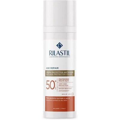 Rilastil Sun System Age Repair Crema Protectora SPF 50+ 50 ml - Crema Solar Rilastil Sun System Age Repair Crema Protectora SPF 50+ 50 ml - Crema Solar