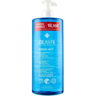 Gel Detergente Xerolact di Rilastil - Per pelle secca e pruriginosa - 1000ml Gel Detergente Xerolact di Rilastil - Per pelle secca e pruriginosa - 1000ml