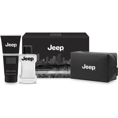 Jeep Freedom Eau De Toilette - 100 Ml, Kosmetyczka - Unisex Jeep Freedom Eau De Toilette - 100 Ml, Kosmetyczka - Unisex