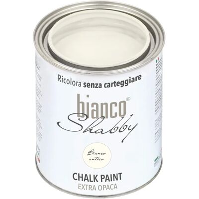 biancoShabby - Bianco Antico - 1 L - Chalk Paint biancoShabby - Bianco Antico - 1 L - Chalk Paint