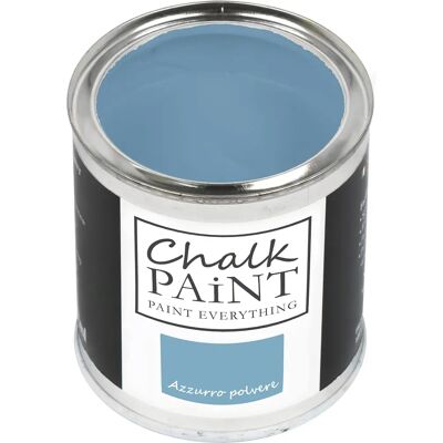Chalk Paint Everything - 750 ml Azurro Polvere - Extra opaque - Peinture - Publicité Chalk Paint Everything - 750 ml Azurro Polvere - Extra opaque - Peinture - Publicité